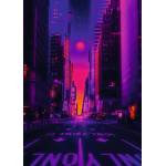 Ravensburger - Puzzle Neon: New York - 1 000 piese