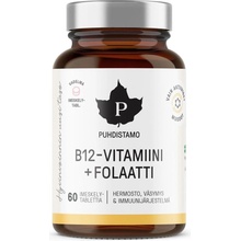 Puhdistamo Vitamin B12 Folate 60 pastilek malina