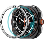 Spigen Безел Spigen Bezel Tune Pilot (ACS11616) - Samsung Galaxy Watch Ultra 2, неръждаема стомана - Сребрист