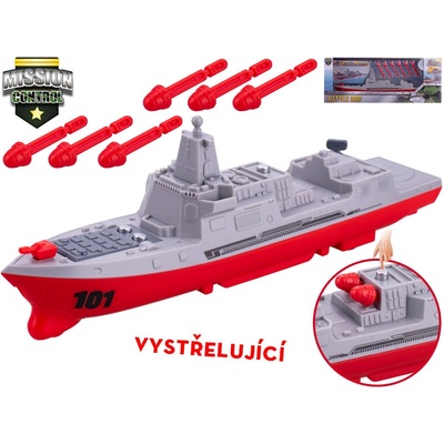 Mikro trading Mission Control Torpédoborec 24 cm na setrvačník