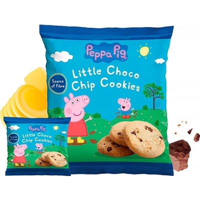 Peppa Pig Mini piškóty s kúskami čokolády 100 g