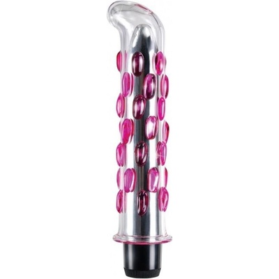 Luxusní skleněné dildo ICICLES s vibracemi