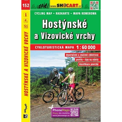 Hostýnskké a Vizovické vrchy 1:60 000
