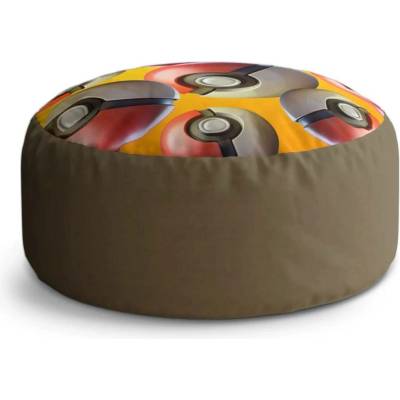 Sablio Taburet Circle Pokemon ball Pattern: 38x48 cm