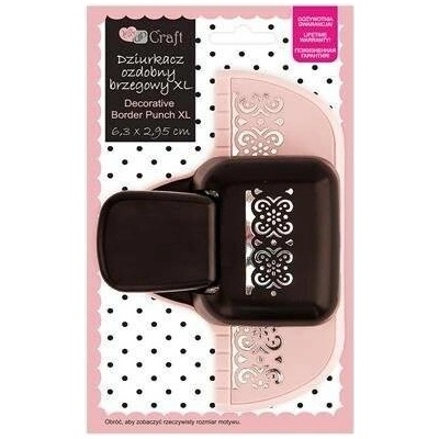 dpCraft Dekorační děrovačka lemovací XL – krajka (JCDZ-608-020)
