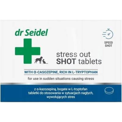 Dr Seidel Stress Out Shot pro psy a kočky 10 tbl
