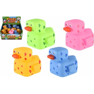 Teddies Kačenka pixel do vany guma 8x10 cm