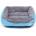 PlayMe Play Me - Paw Soft Heavy Cotton Soft Pet Bedding M - Плюшено легло 54 см. -синьо