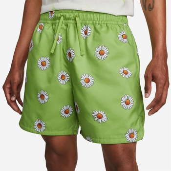 Nike Мъжки къси панталони Nike AOP Flow Board Shorts Mens - Green/White