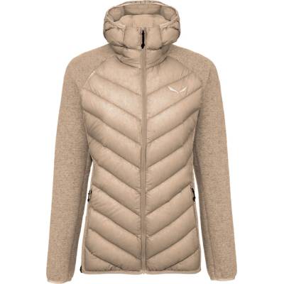 Salewa Дамско вълнено яке Salewa Women's Fanes Sarner/Down Hybrid Jacket Down jacket - Quicksand - размер 40 (EU) (104-2980-0615)