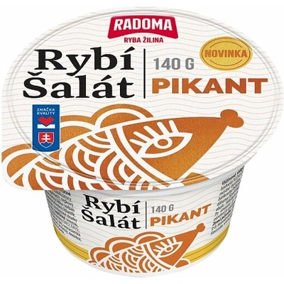 PRETO Ryba Žilina Rybí šalát pikant 140 g