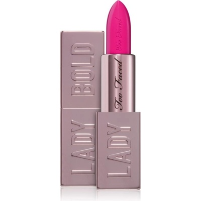 Too Faced Lady Bold Cream Lipstick krémový rúž pre dlhotrvajúci efekt Power Move 3,3 g
