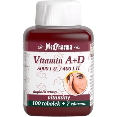 MedPharma Vitamin A+D 107 tobolek