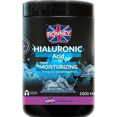 Ronney Hialuronic Acid Hydratačná maska na vlasy 1000 ml