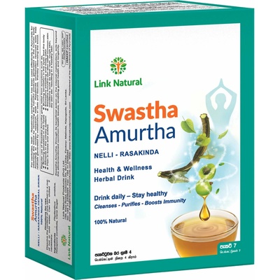 Link Natural Swastha Amurtha bylinný nápoj sáčky 7 x 4 g