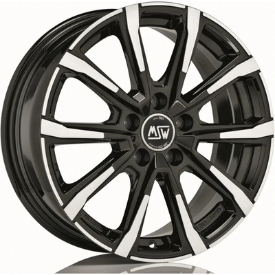 MSW 79 7x17 5x108 ET50 gloss black polished