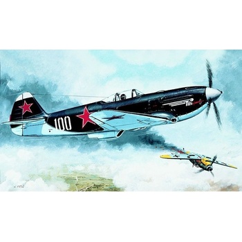 Směr Jakovlev Jak 3 slepovací stavebnice letadlo 1:72