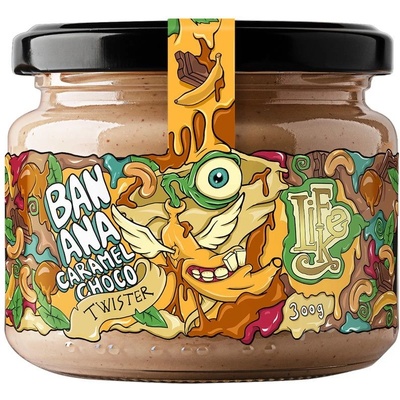 Lifelike Twister Banán/karamel/čokoláda 300 g