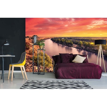 DIMEX ART s. r. o Самозалепваща се флизелинова фототапета река мъри, австралия 375 x 250 см