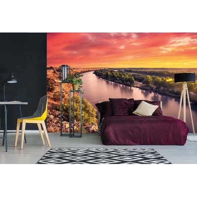 DIMEX ART Самозалепваща се флизелинова фототапета река мъри, австралия 375 x 250 см
