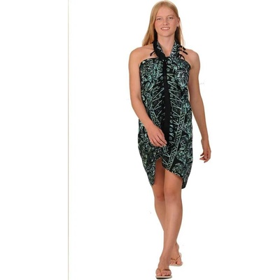 Sarong BO Batik Paisley černá