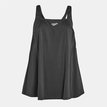 Speedo Дамски бански тип рокля Speedo Womens One Piece Swim Dress - Black