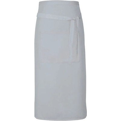 Link Kitchen Wear Gastro zástěra X985 Pale Grey -Silver Pantone 428 90x80cm