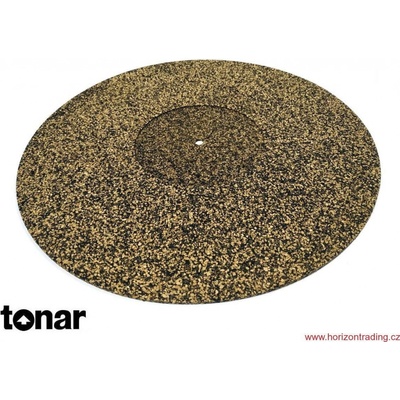 Tonar Cork & Rubber mixture turntable mat: Antivibrační korkový slipmat smíchaný s gumou – Zboží Živě
