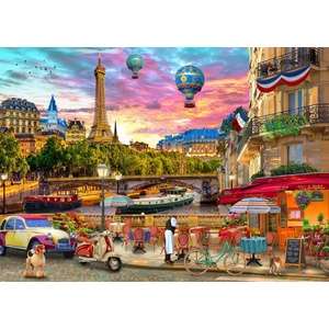 Bluebird Puzzle - Puzzle City of Love, Paris - 500 piese