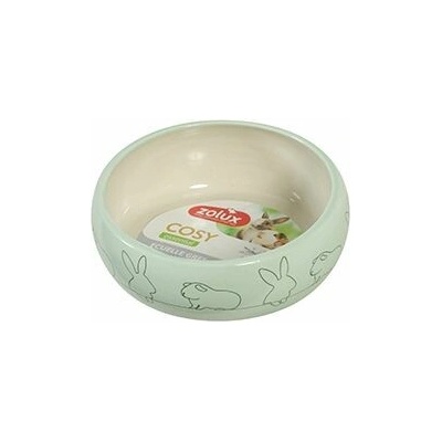 Zolux Miska keramická COSY hlodavec zelená 250 ml