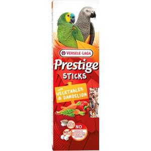 Versele-Laga Versele Laga Prestige Sticks ParrotsVegetables & Dandelion стикове за големи папагали със зеленчуци и глухарче 140gr