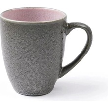 Bitz Hrnček na čaj šedá ružová kamenina 300 ml