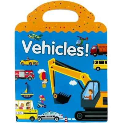 Znovupoužitelné samolepky pro děti vehicles