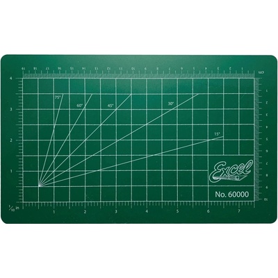 Řezací podložka 14x23cm Zelená Excel