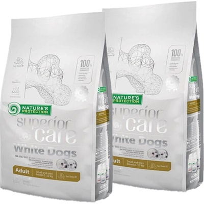 Nature's Protection Superior Care White Dogs Adult 2 x 1,5 kg