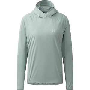 Haglöfs Дамско ветрозащитно яке Haglöfs Women's L. I. M Sunpack Hoodie Windproof jacket - Dew Green (118-0397-0114)