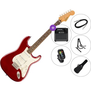 Squier Classic Vibe 60s Stratocaster IL Premium SET Candy Apple Red Електрическа китара