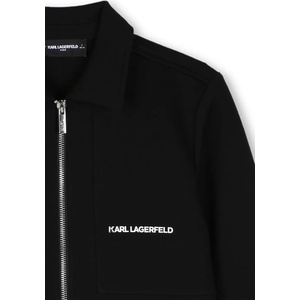 KARL LAGERFELD суичър с цип за деца с памук (Z31375.114.150)