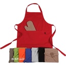 SCANquilt zástěra Color hnědá 60x80cm