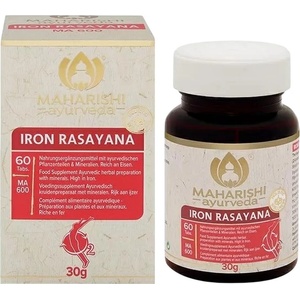Maharishi Ayurveda Расаяна с желязо, 60 таблетки, Maharishi Ayurveda