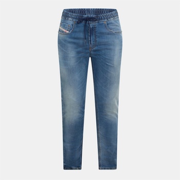 Diesel Дънки Diesel Women's High Rise Wide Leg Jeans - Blue Denim