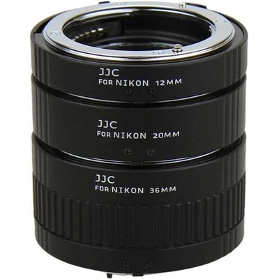 JJC sada mezikroužků 12/20/36 mm pro Nikon