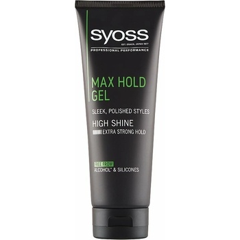 Syoss Max Hold stylingový gél pre megasilnú fixáciu vlasov 250 ml