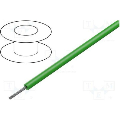 Alpha Wire 1850 GR005 Vodič HookUp Wire lanko Cu 32AWG PVC zelená 600V 30,5m