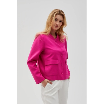 Moodo Яке с копчета в цвят фуксия Moodo Moodo | Lilav | ЖЕНИ | XS