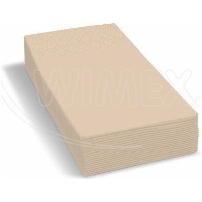 PAP FSC Mix Ubrousek 1/8 skládání HF 3vrstvý přírodní hnědý 33 x 33 cm 250ks