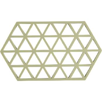 Zone Denmark Подложка за горещи съдове Triangles 24 см зелена матча (31609)