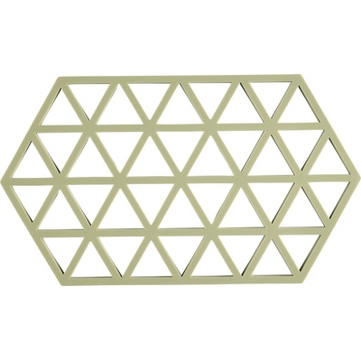 Zone Denmark Подложка за горещи съдове Triangles 24 см зелена матча (31609)