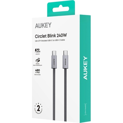 Aukey CB-DCC242 USB-C 1,8m