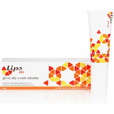 LIPS gel na afty 10 ml